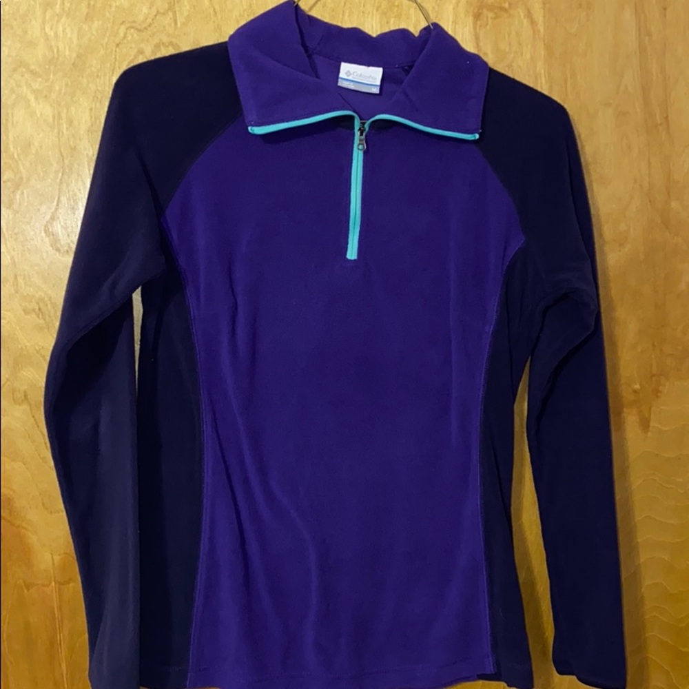 Purple Columbia pull over